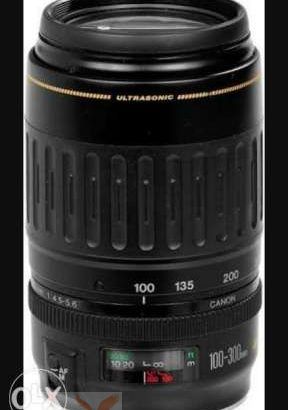 Canon lens 100-300 macro