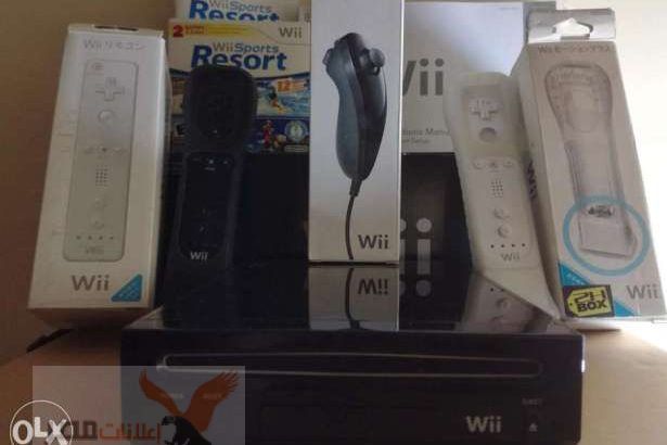 جهاز وي سبورت اصلي بجميع مشتملاته Wii console sport resort original