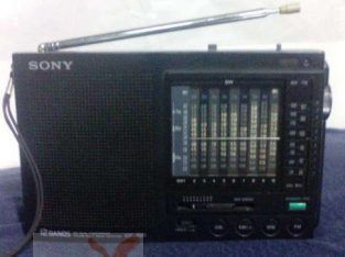 راديو سونى يابانى حالة ممتازة موديل ICF-7600 موجة 12
