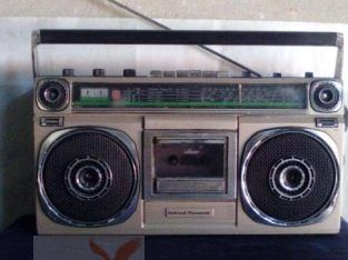 ستريو كاسيت ناشيونال يابانى موديل RX-4970F + راديو AM – FM