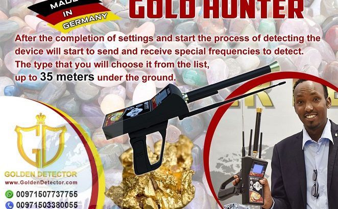 Ger detect Long Range Gold Hunter device