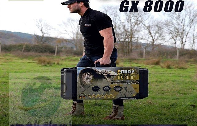 COBRA GX 8000 Gold and Metal Detector