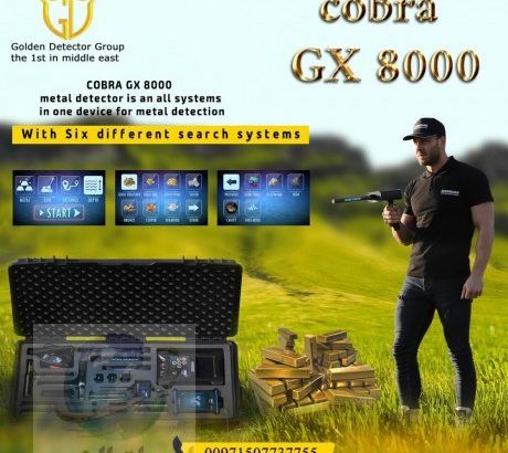 COBRA GX 8000 Gold and Metal Detector