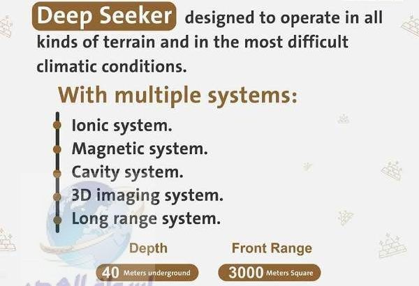 Deep Seeker has five different search systems in o