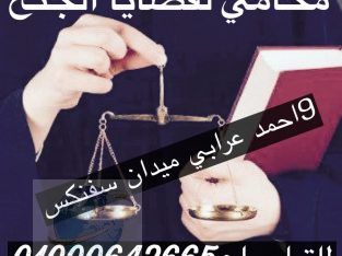 محامي لقضايا الجنح في مصر
