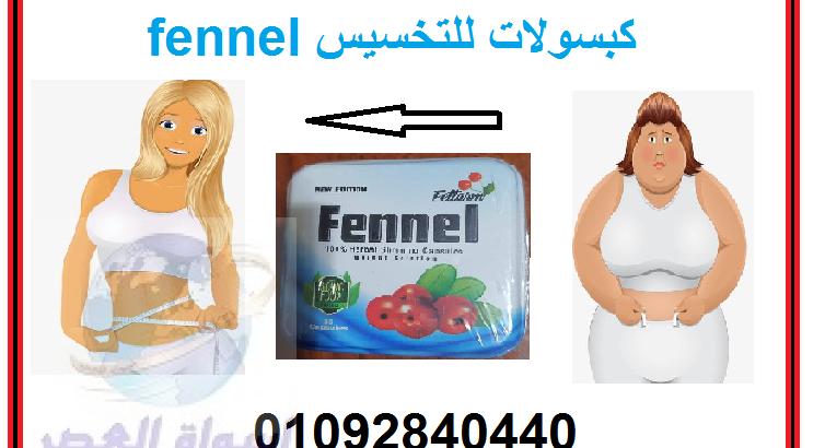 كبسولات للتخسيس للاتصال 01092840440 fennel