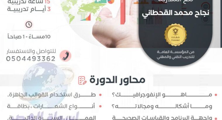 دورة فن الإنفوجرافيك