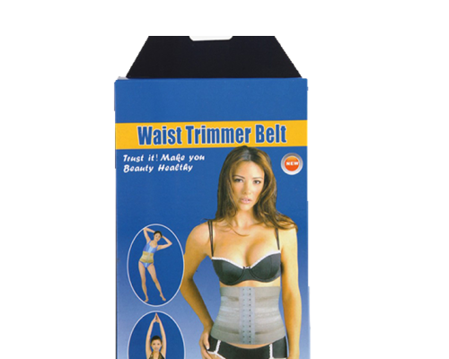 حزام مشد بالالياف للسيدات waist trimmer belt