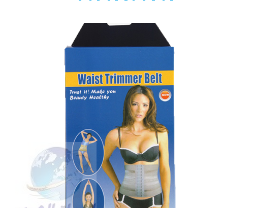 حزام مشد بالالياف للسيدات waist trimmer belt