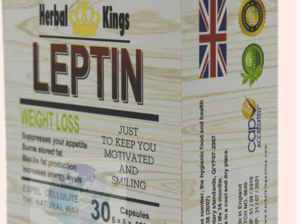 كبسولات ليبتين للتخسيس leptin herbal kings – علبة