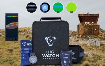 جهاز UIG Watch ساعة كشف الذهب والكنوز الدفينة