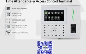 جهاز حضور وانصراف ZKTECO يعمل بخاصية WI-FI موديل