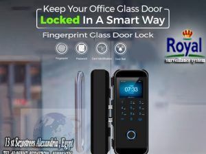 سمارت لوك للابواب الزجاج و السيكوريت في الاسكندرية