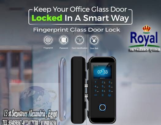 سمارت لوك للابواب الزجاج و السيكوريت في الاسكندرية