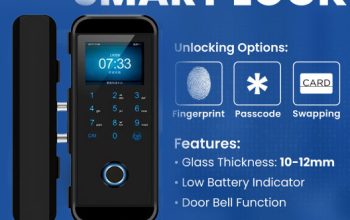 سمارت لوك للابواب الزجاج و السيكوريت في الاسكندرية