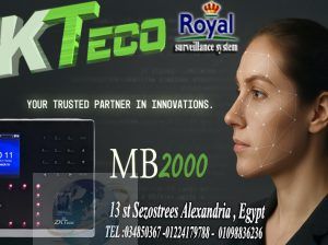 جهاز MB2000 من ZKTeco هو جهاز عملي جدًا وبيشتغل بأ