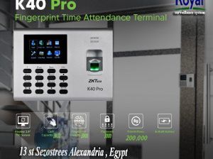 💥 جهاز البصمة ZK-K40 PRO 💥 👈 الحل الأمثل لتنظيم