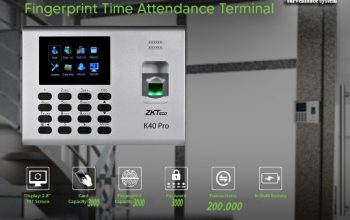 💥 جهاز البصمة ZK-K40 PRO 💥 👈 الحل الأمثل لتنظيم
