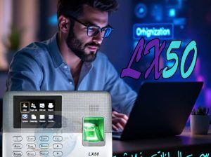 📢 جهاز الحضور والانصراف ZKTeco LX50! ✨ لو عندك شر