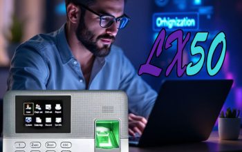 📢 جهاز الحضور والانصراف ZKTeco LX50! ✨ لو عندك شر