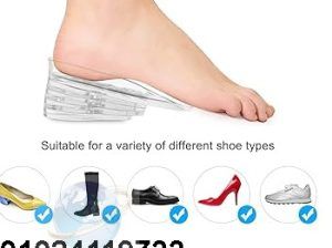 كعب سيليكون طبي داخلي لزيادة الطول 5 سم – زوج