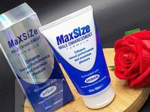 كريم Max Size تضخيم فوري وأداء لا يقاوم